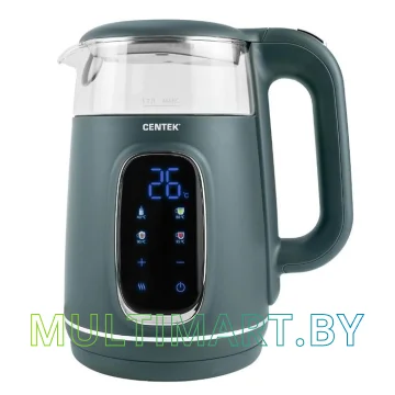 Электрочайник CENTEK CT-0052 (зеленый)